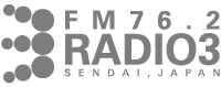 後援：ラジオ3
										FM76.2ロゴ